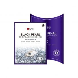 SNP Black Pearl Renew Black Ampoule Mask 25ml*10ea