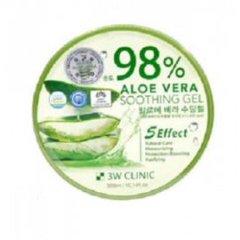 3W Clinic 98% Aloe Vera Soothing Gel 300ml
