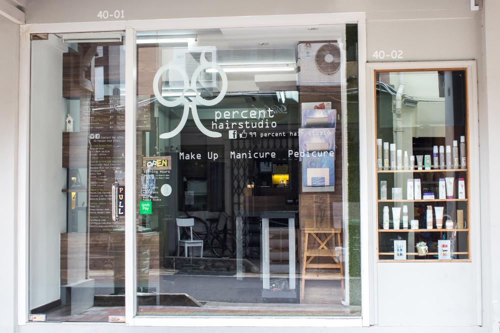 99 Percent Hair Studio - Haji Lane 99 Percent Hair Studio - Haji Lane